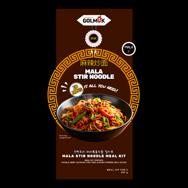 Golmok - Mala Stir Noodles (麻辣炒面) 390g
