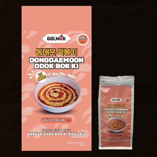 Golmok - Toppoki Rosé 500g Frozen Meal Kit