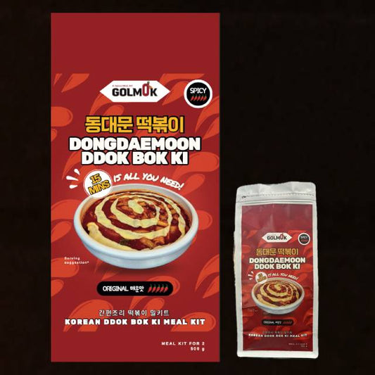 GOLMOK - Toppoki Original 500g Frozen Meal Kit