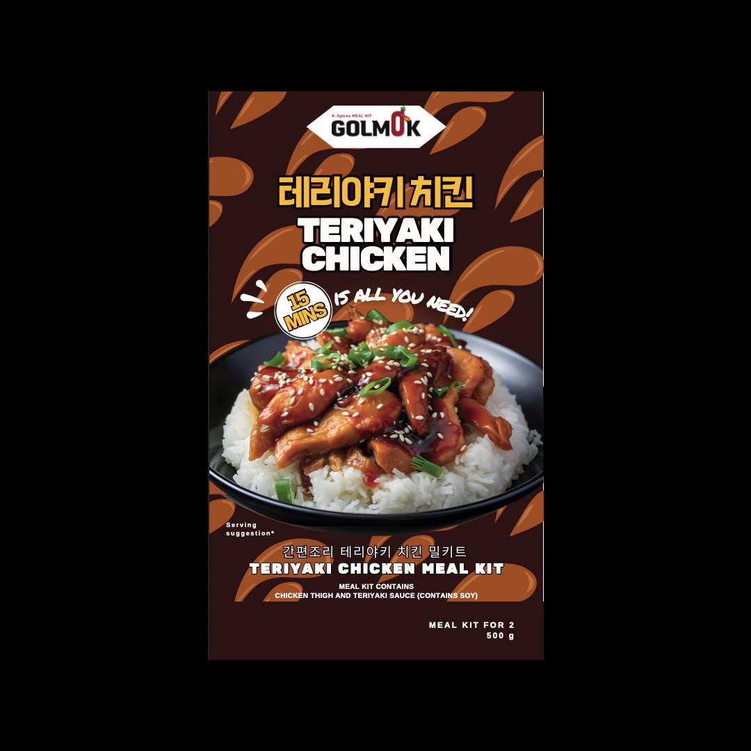Golmok Teriyaki Chicken 380g Frozen Meal Kit