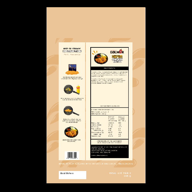 Golmok - Chicken Katsu 365g