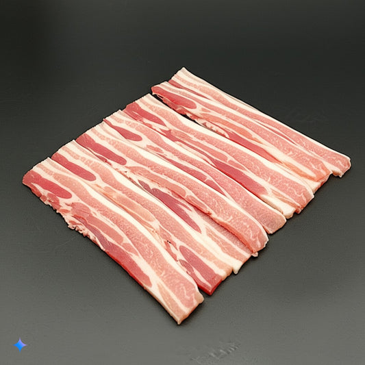 Sliced Pork belly 50g