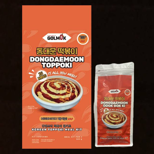 Golmok - Toppoki Medium spicy 500g Frozen Meal Kit